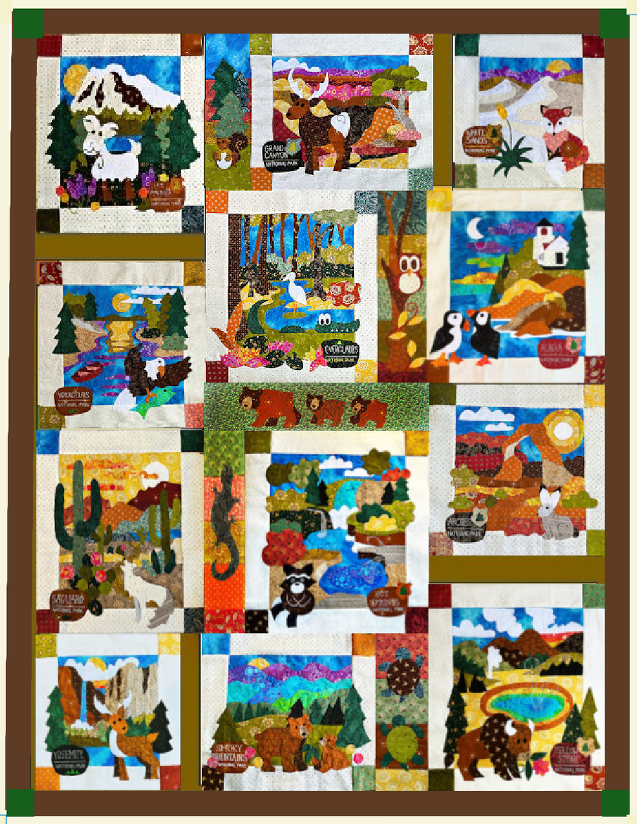 National Treasures Digital Quilt Pattern – Suzys Sitcom Store