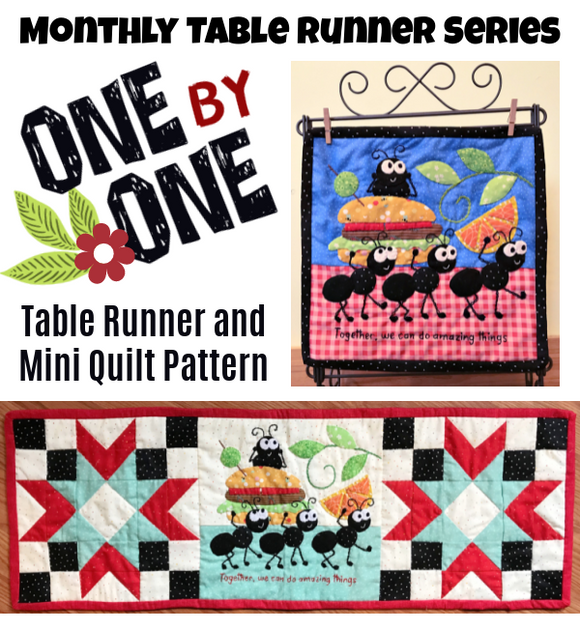 Suzy's Table Runner Series- One by One