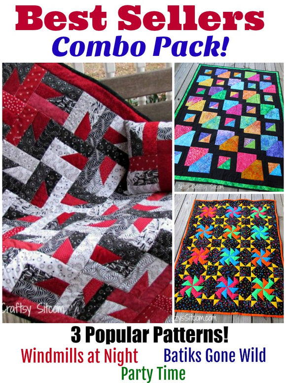 Best Sellers Combo Pack- 3 Different patterns!