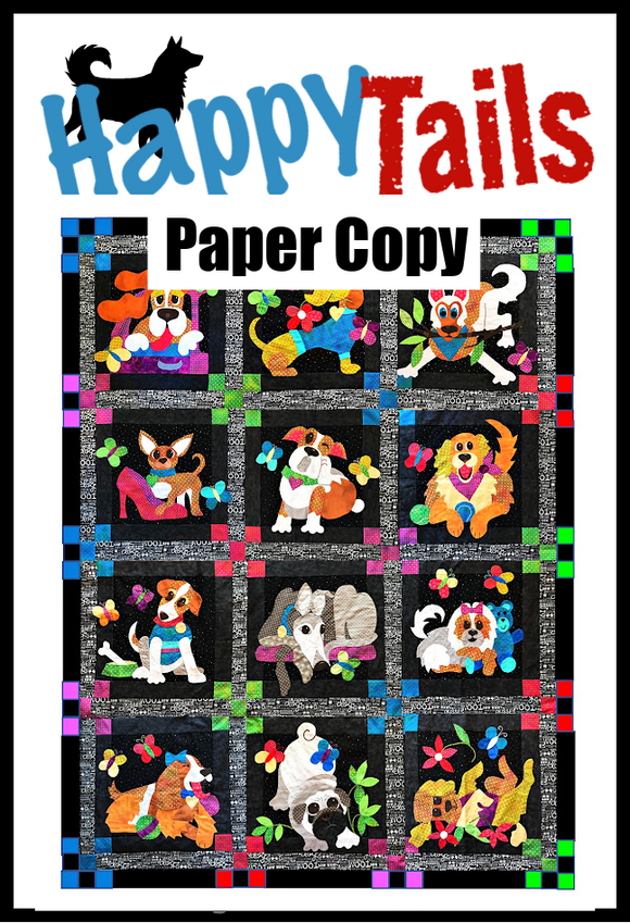 Happy Tails Paper Quilt Pattern