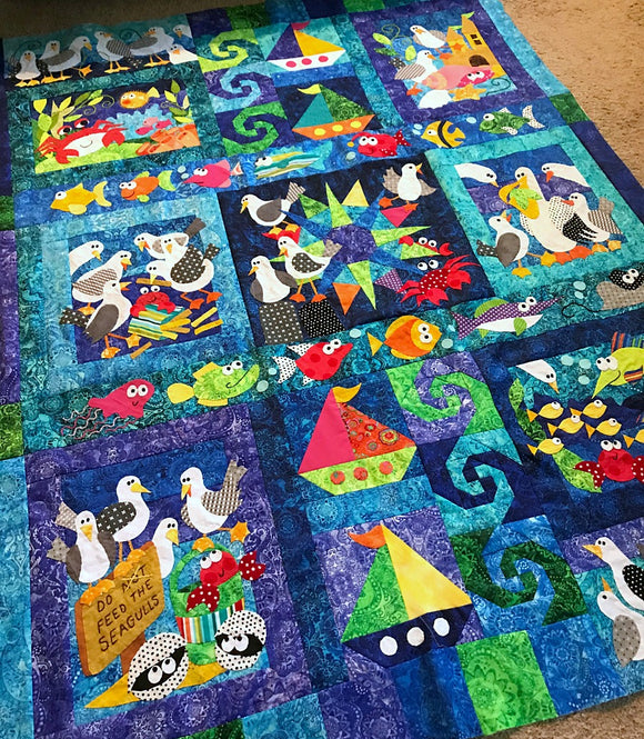 Seagull Paradise Quilt Pattern