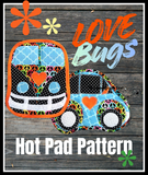 Love Bug Hot Pads Digital Pattern