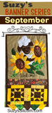 Suzys Banner Series - Sunflowers and Sunshine