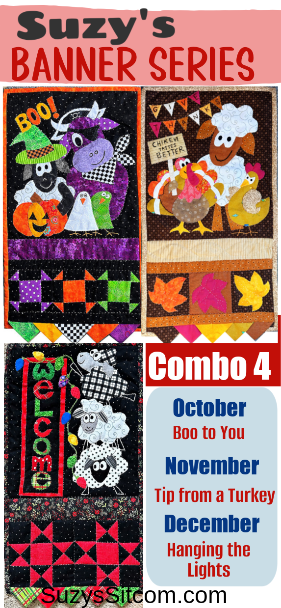 Suzys Banner Series - Combo Pack 4