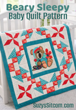 Beary Sleepy Baby Quilt Pattern