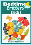Bedtime Critters Block 8