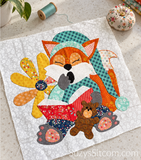 Sleepy Fox Baby Quilt Pattern