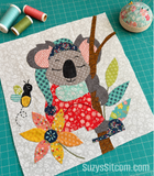 Sleepy Koala Baby Quilt Pattern