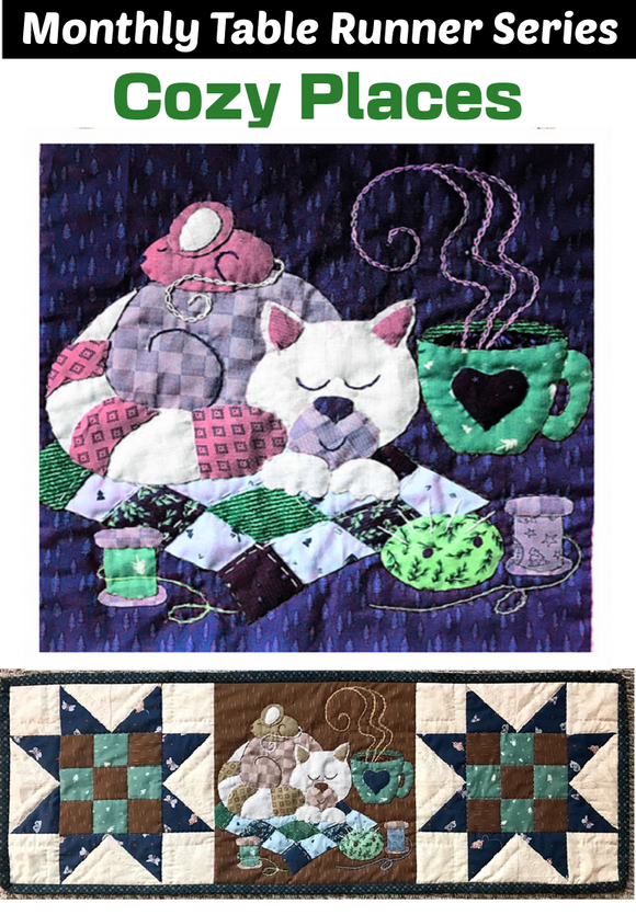 Suzy's Table Runner Series- Cozy Places