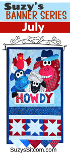 Suzys Banner Series - Howdy