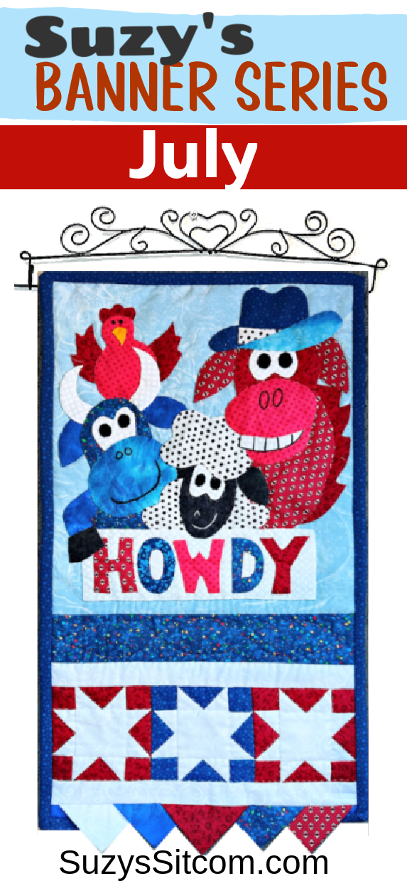 Suzys Banner Series - Howdy