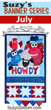 Suzys Banner Series - Howdy