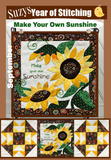 Year of Stitching- Make Your Own Sunshine (September)