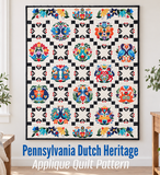 Pennsylvania Dutch Heritage Quilt Pattern (Print at Home)