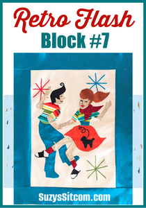 Retro Flash Block #7- Dance