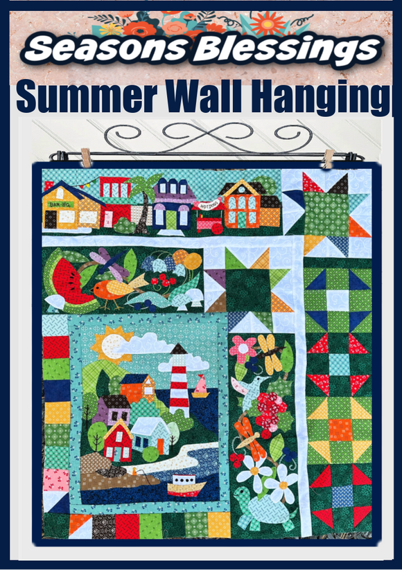 Seasons Blessings Summer Wall Hanging