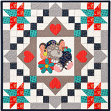 Sleepy Elephant Baby Quilt Pattern