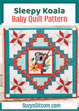 Sleepy Koala Baby Quilt Pattern