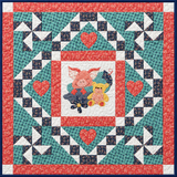 Sleepy Pig Baby Quilt Pattern
