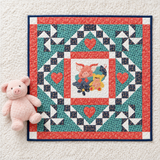 Sleepy Pig Baby Quilt Pattern