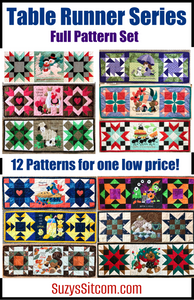 Table Runner Series- Ultimate Combo- All 12 Patterns!