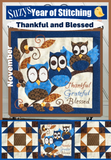 Year of Stitching- Thankful and Blessed (November)