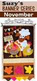 Suzys Banner Series - Tip from a Turkey