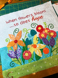 Suzys Year of Stitching- When Flowers Bloom (May)