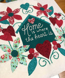 Suzys Year of Stitching- Where the Heart Is (February)