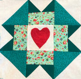 Suzys Year of Stitching- Where the Heart Is (February)