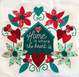 Suzys Year of Stitching- Where the Heart Is (February)