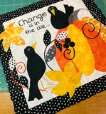 Bench Pillow Series- Change is in the Air (October)