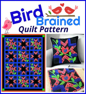 Bird Brained Quilt Pattern (Digital)