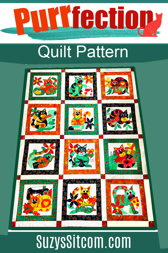 Purrfection Paper Quilt Pattern