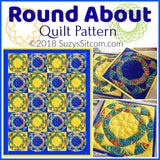 Round About Quilt Pattern (Print at Home)
