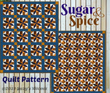 Sugar & Spice Quilt Pattern (Print at Home)