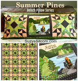Bench Pillow Series- Summer Pines (June)