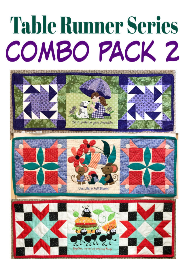 Table Runner Series Combo Pack (April, May, June) – Suzys Sitcom Store
