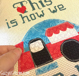 This is How We Roll Cross Stitch Digital Pattern