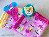 Lion and Elephant Lovey Crochet Pattern